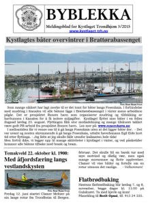 Byblekka forside nr 3-2015.